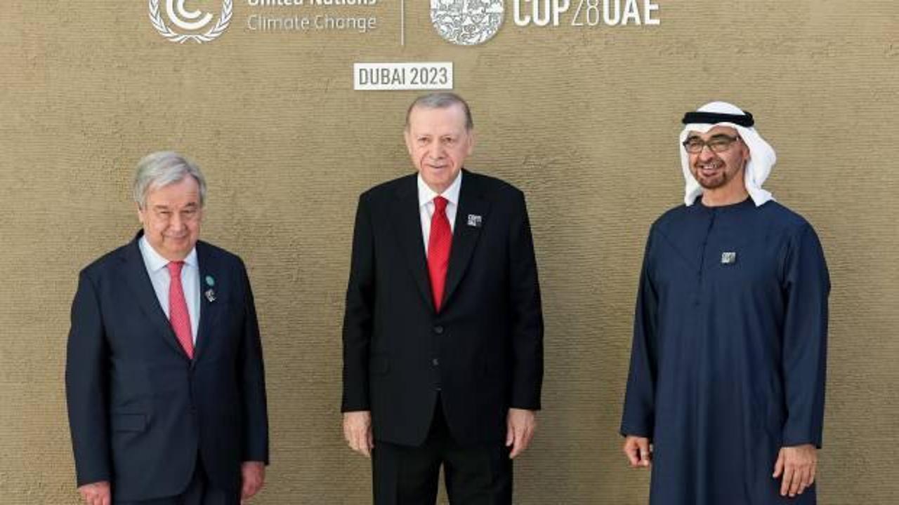 Erdoğan'dan İklim Zirvesi'nde diplomasi trafiği