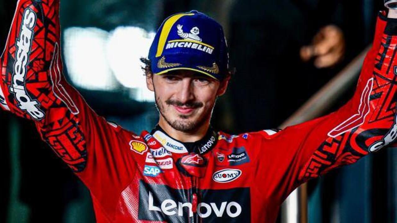 MotoGP'de şampiyon Francesco Bagnaia oldu