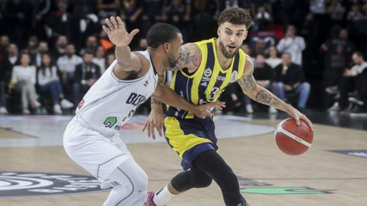 Olaylı derbide Beşiktaş, Fenerbahçe'ye geçit vermedi