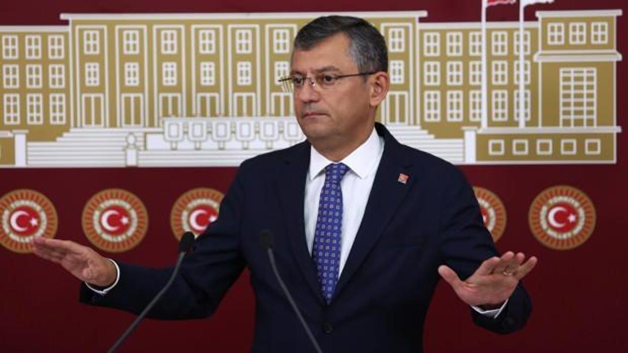 CHP Genel Başkanı &Ouml;zel: Sorumluluk d&uuml;şt&uuml;!