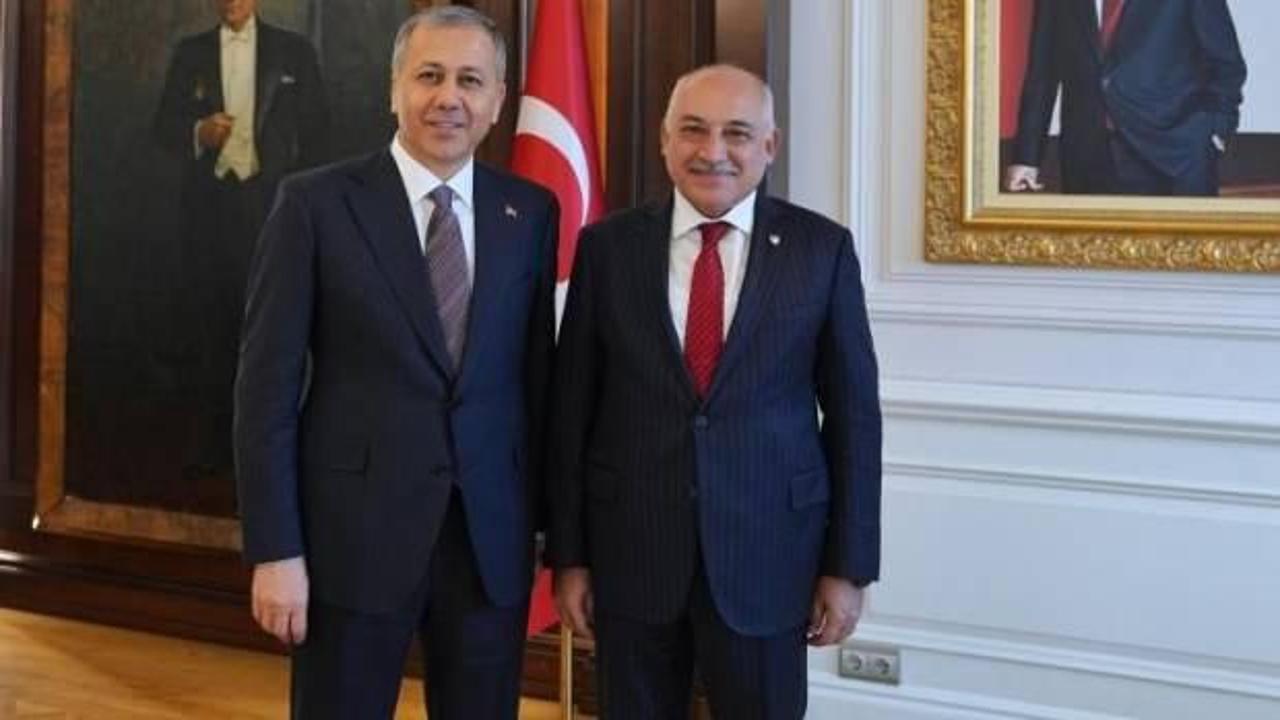 TFF Başkanı Mehmet Büyükekşi'den Ali Yerlikaya'ya ziyaret!