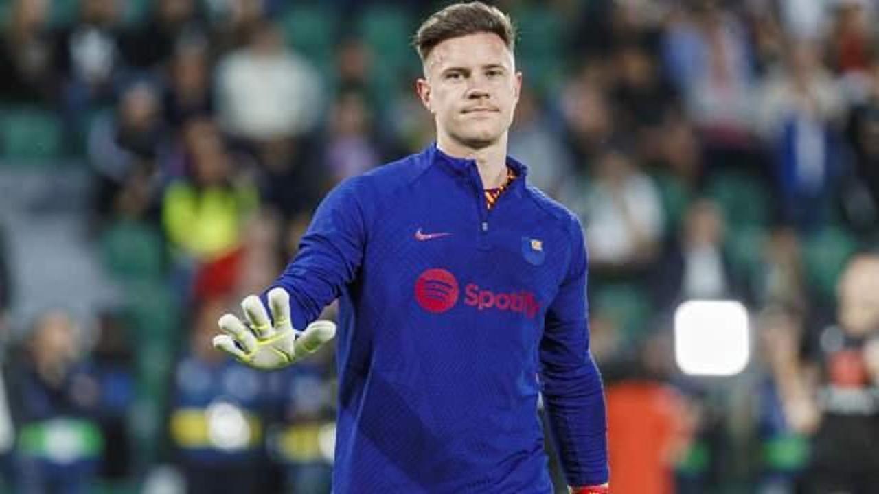 Barcelona'da Ter Stegen ameliyat edilecek