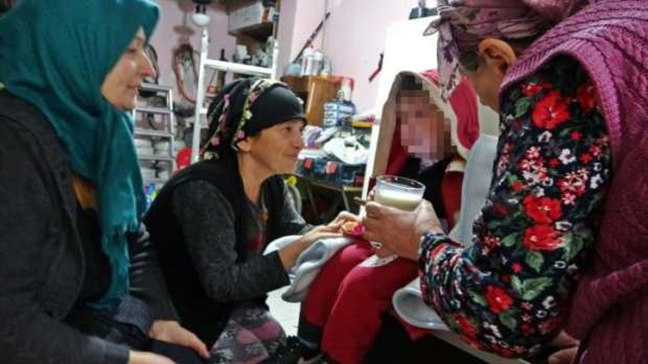 Evden ka&ccedil;an 2 yaşındaki afacan mahalleyi alarma ge&ccedil;irdi