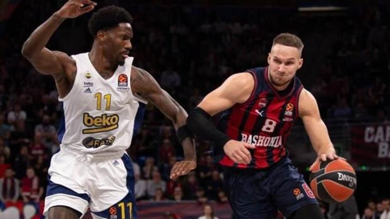 Fenerbahçe EuroLeague'de bir sayıyla kaybetti
