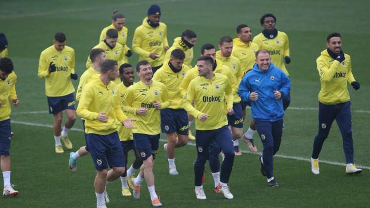 Fenerbahçe'de Beşiktaş derbisi hazırlıkları
