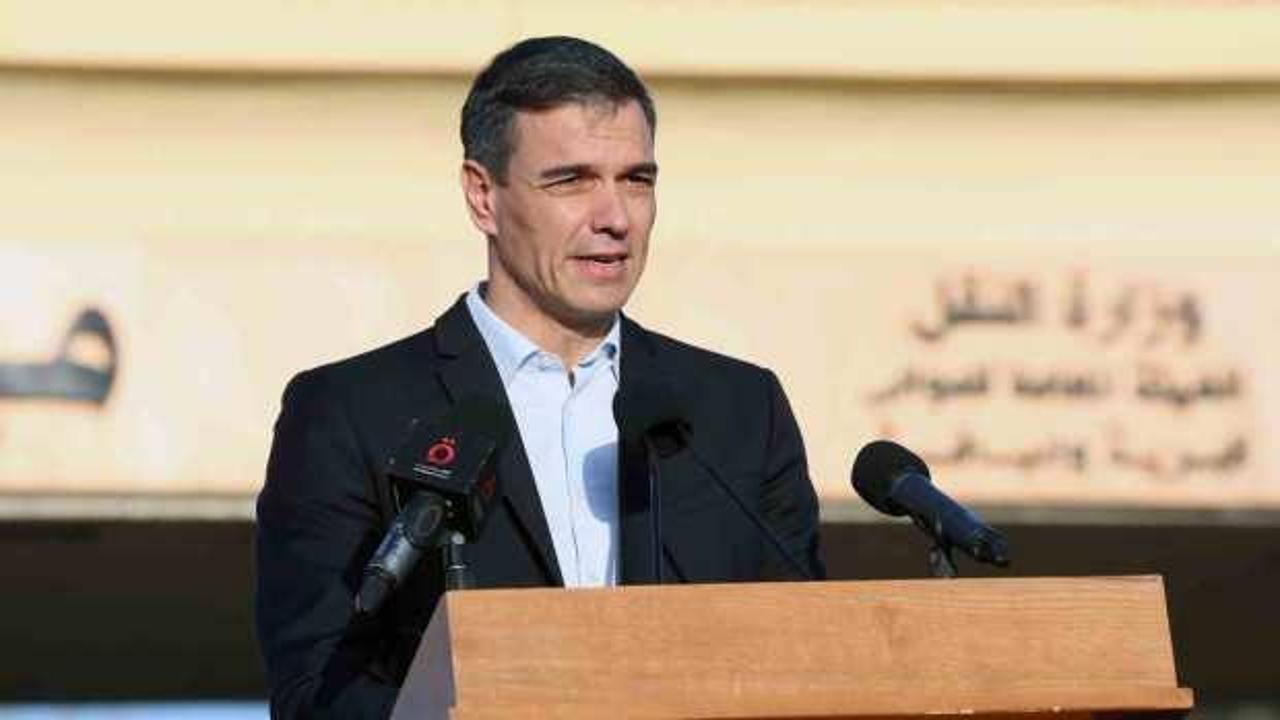 İspanya Başbakanı Sanchez'in Filistin'e desteği devam ediyor