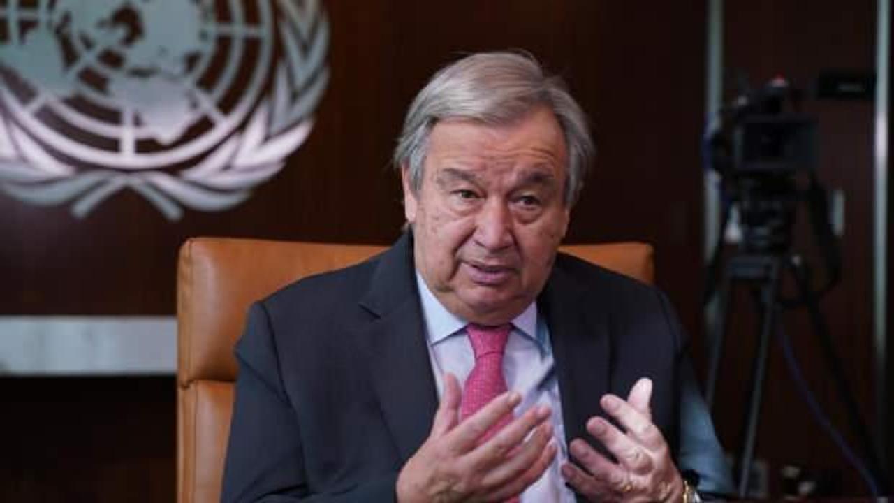 İsrail Guterres'i hedef aldı: "Dünya barışı için tehdit"