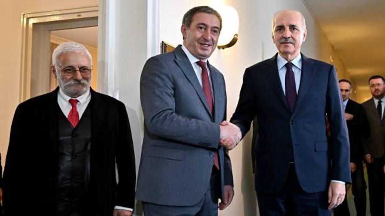 Kurtulmuş'tan HEDEP Eş Başkanı Bakırhan'a ziyaret