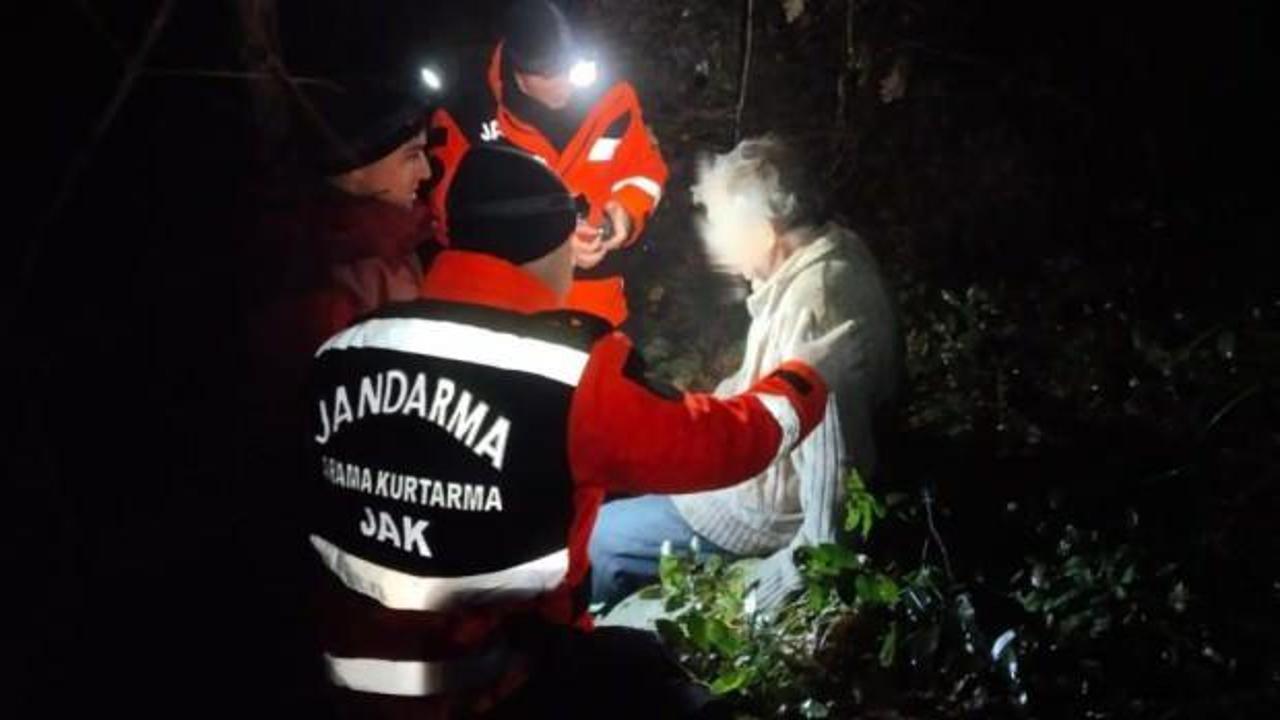 Mantar toplarken kaybolmuştu, 2 g&uuml;n sonra bu halde bulundu