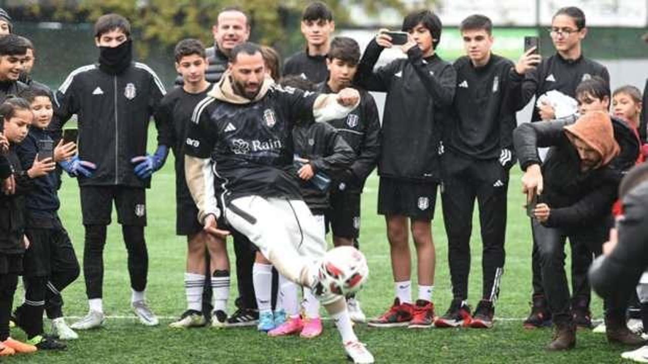 Quaresma'dan genç Kartallara trivela ve rabona dersi