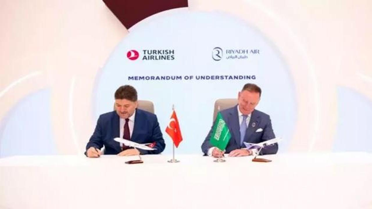 THY ile Riyadh Air arasında iş birliği anlaşması