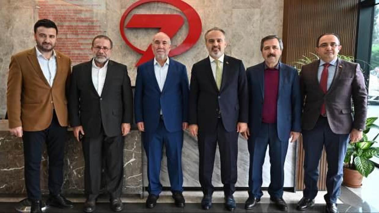 Alinur Aktaş'tan Kanal7 Medya Grubu'na ziyaret