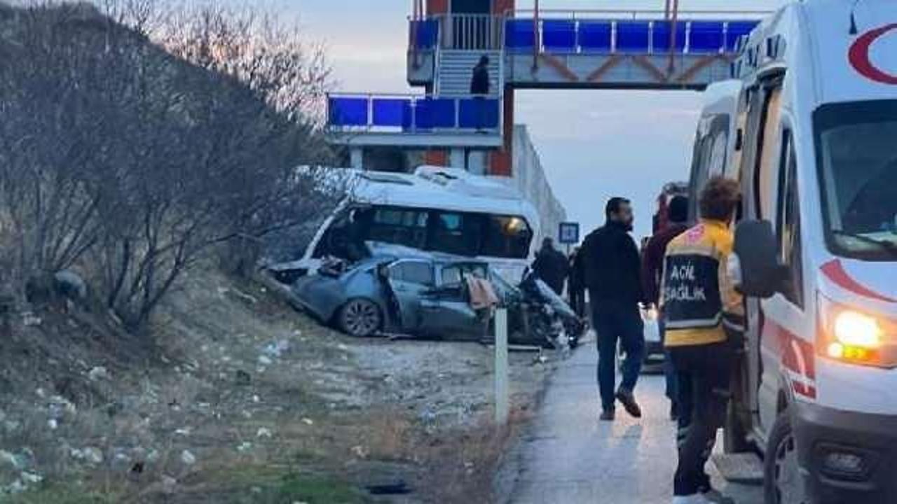 Ankara'da feci kaza: 21 yaralı