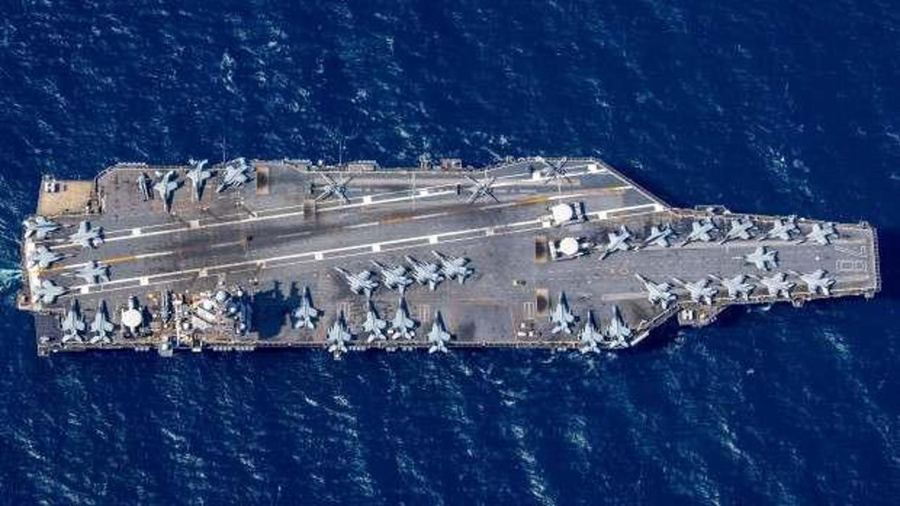 ABD, USS Gerald R. Ford'un Akdeniz'deki görev süresini uzattı