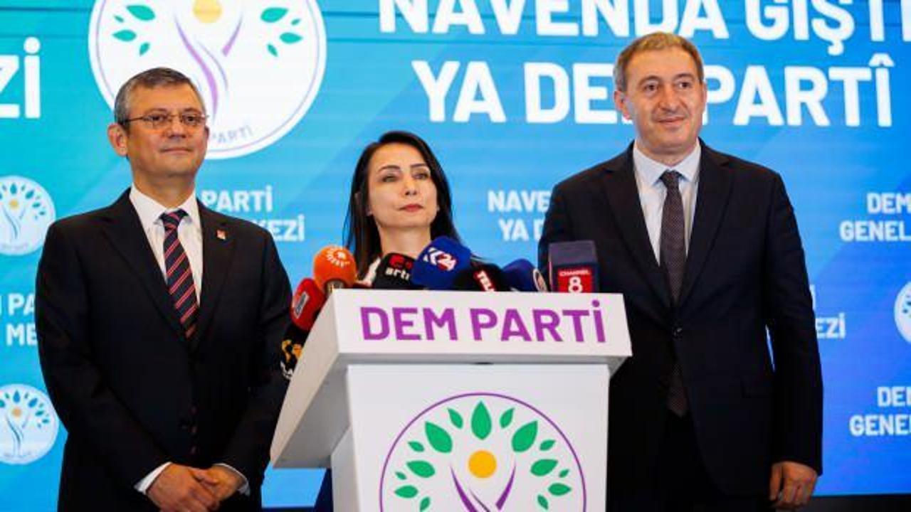 Özel'in DEM Parti ziyaretinin perde arkası