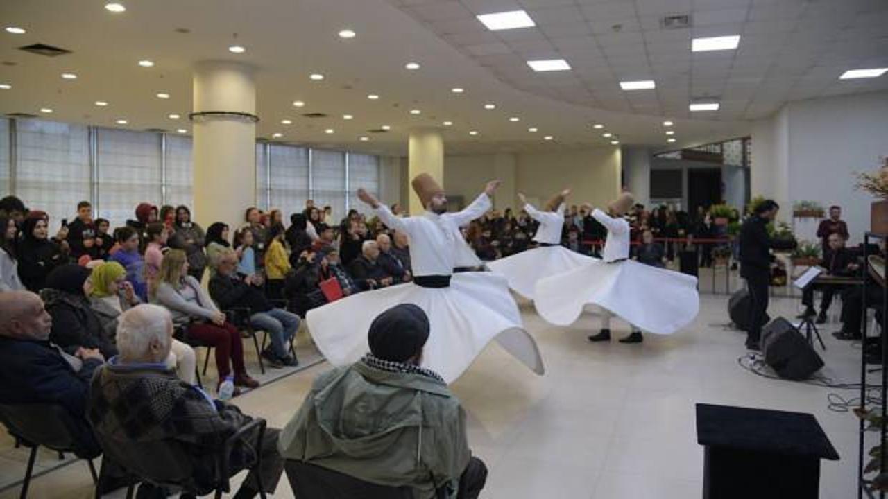 Pursaklar 750.Vuslat Yıld&ouml;n&uuml;m&uuml;nde Mevlana&rsquo;yı andı