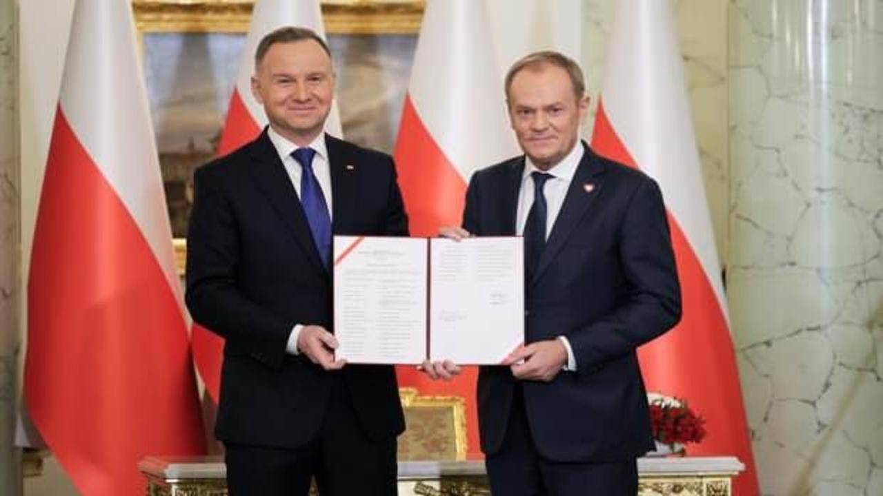 Polonya'da Donald Tusk hükümeti göreve başladı