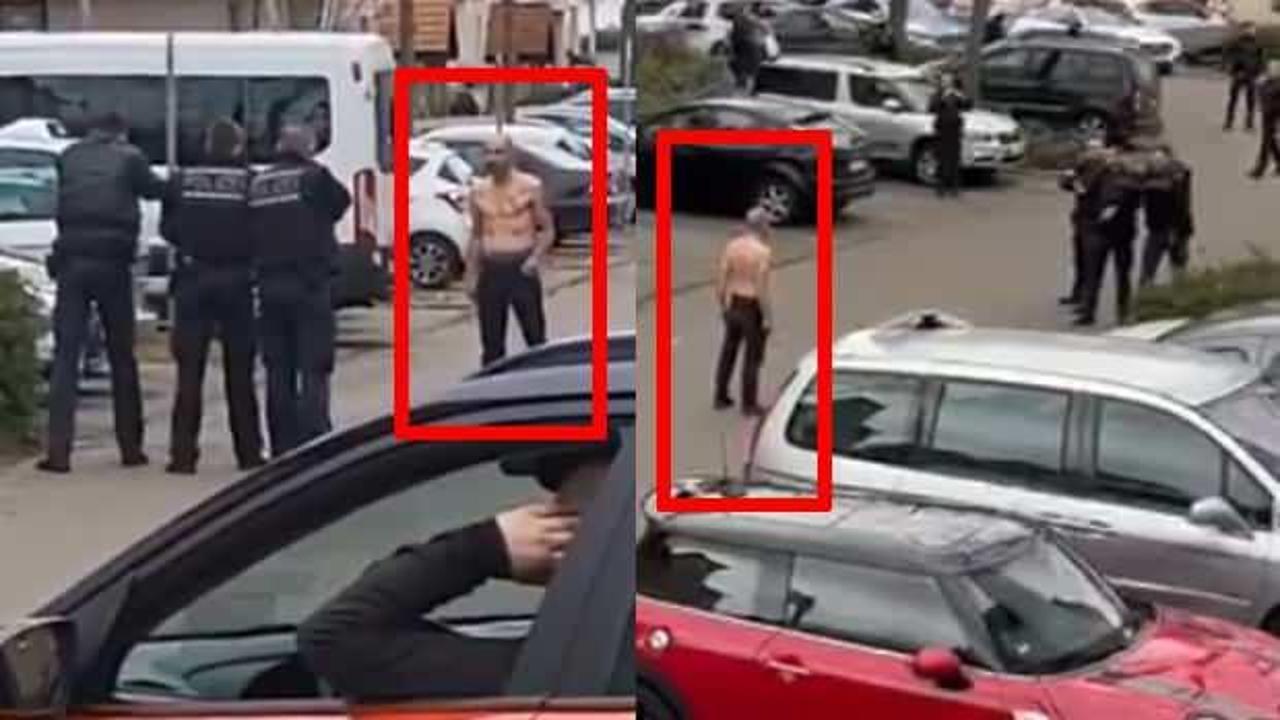 Alman polisi, sokak ortasında bir T&uuml;rk'&uuml; &ouml;ld&uuml;rd&uuml;