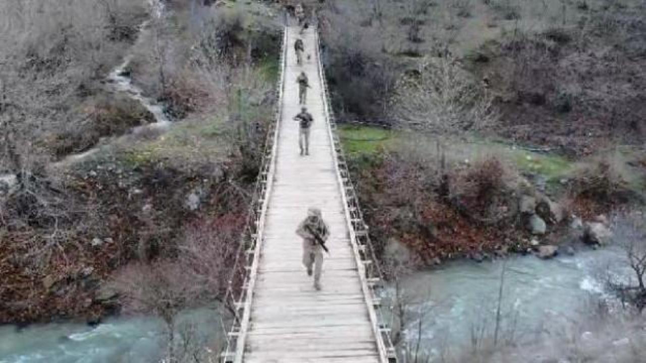 Bitlis'te PKK'nın kış üslenmesine operasyon