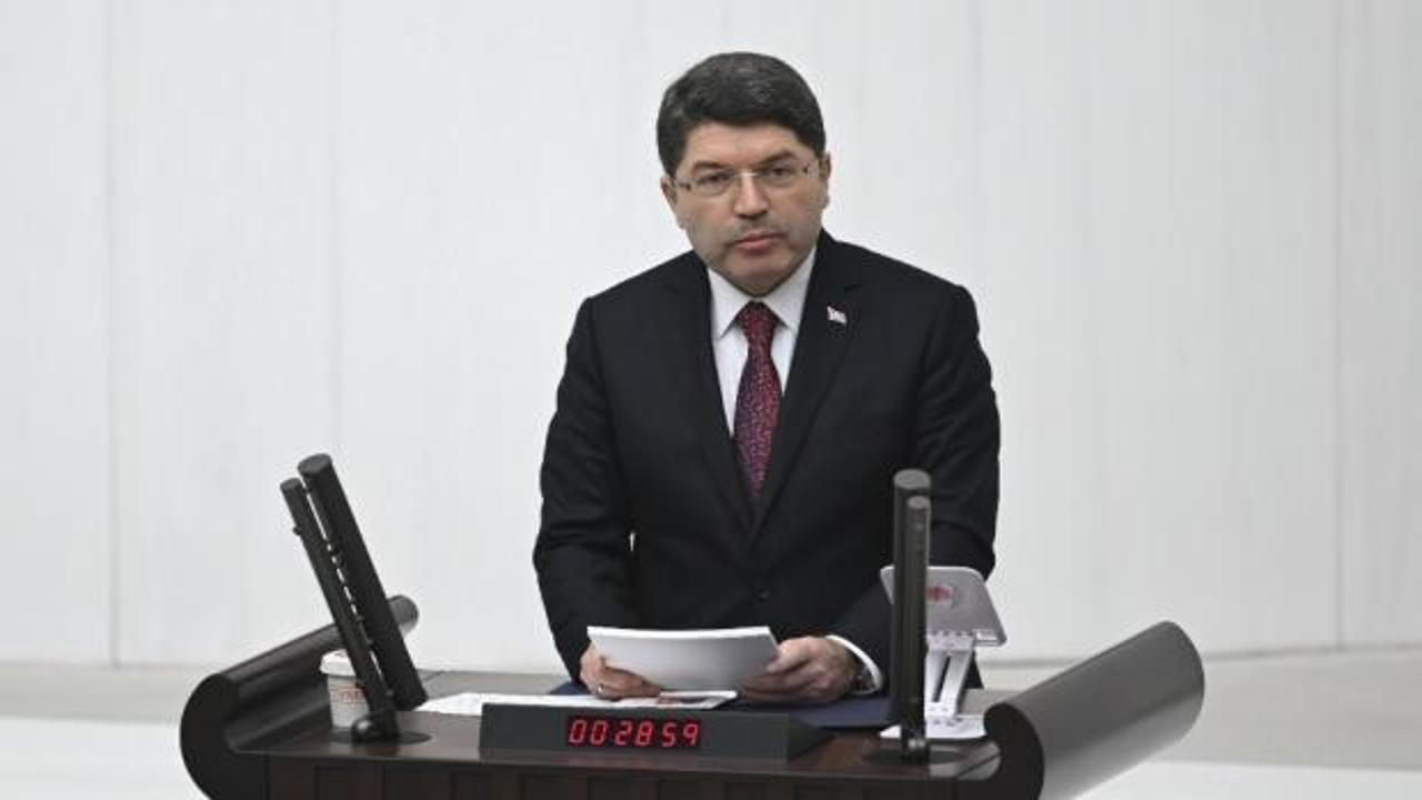 Hukuka G&uuml;ven Endeksi iddialarına Bakan Tun&ccedil;'tan cevap