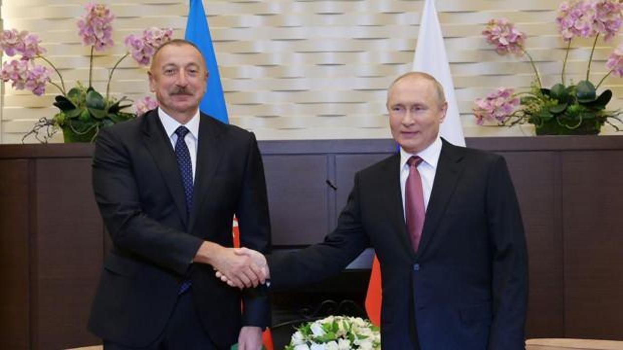 Putin'den Aliyev'e doğum günü tebriği