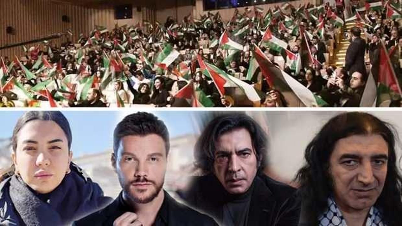 Sanat&ccedil;ılar Gazze i&ccedil;in bir araya geldi! Bakın hangi isimler katıldı