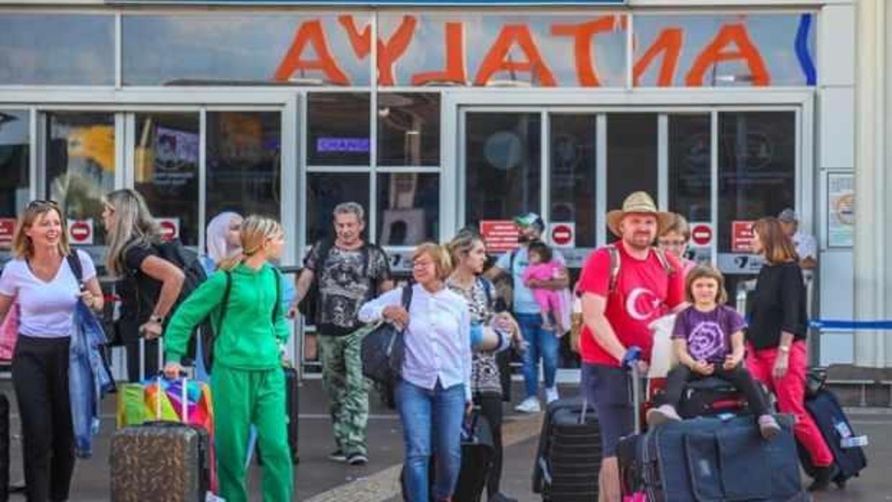 Antalya'da yılbaşı rekoru