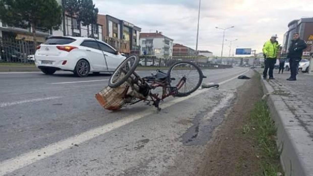 Bisikletiyle işe giderken hayatını kaybetti