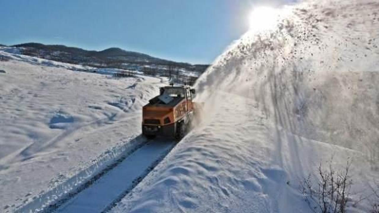 Tunceli’de 303 köy yolu ulaşıma açıldı