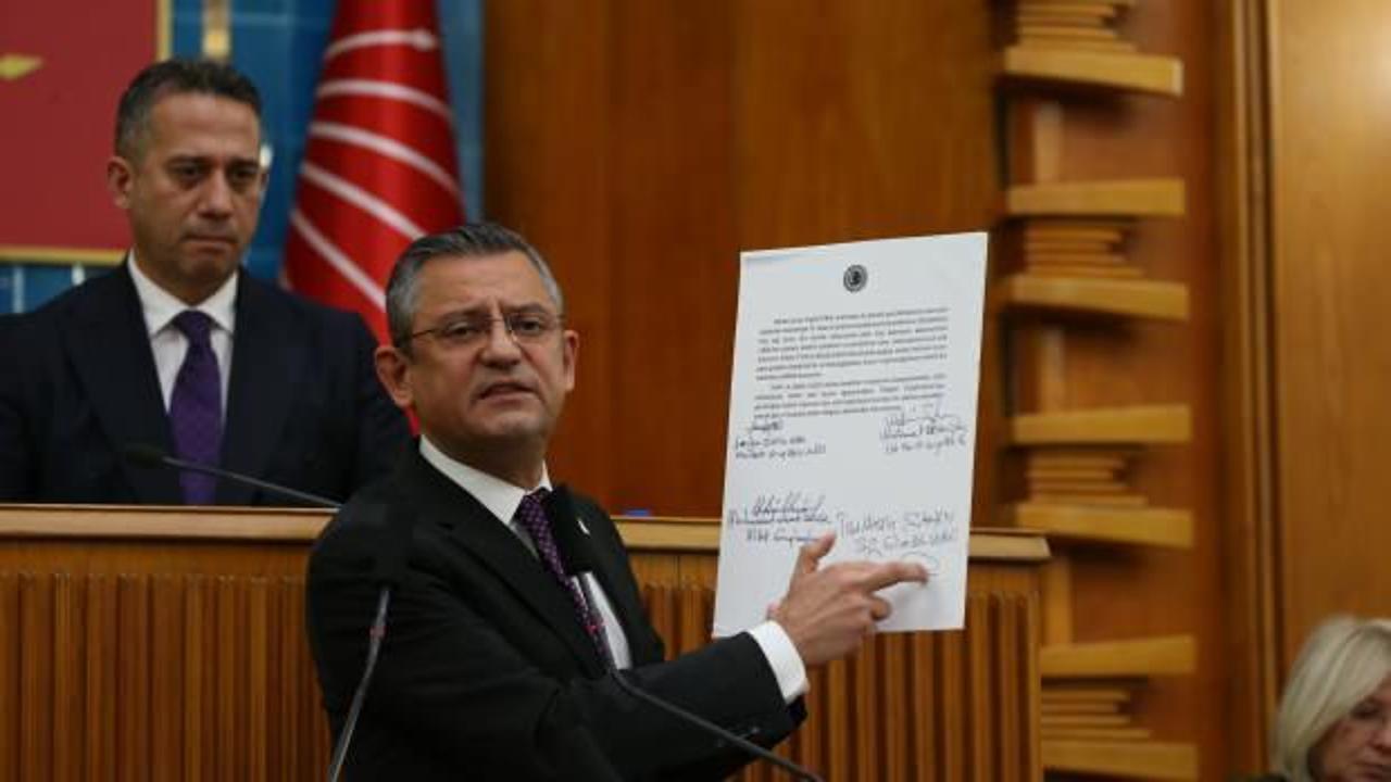 CHP Genel Başkanı Özel'den son dakika TSK açıklaması