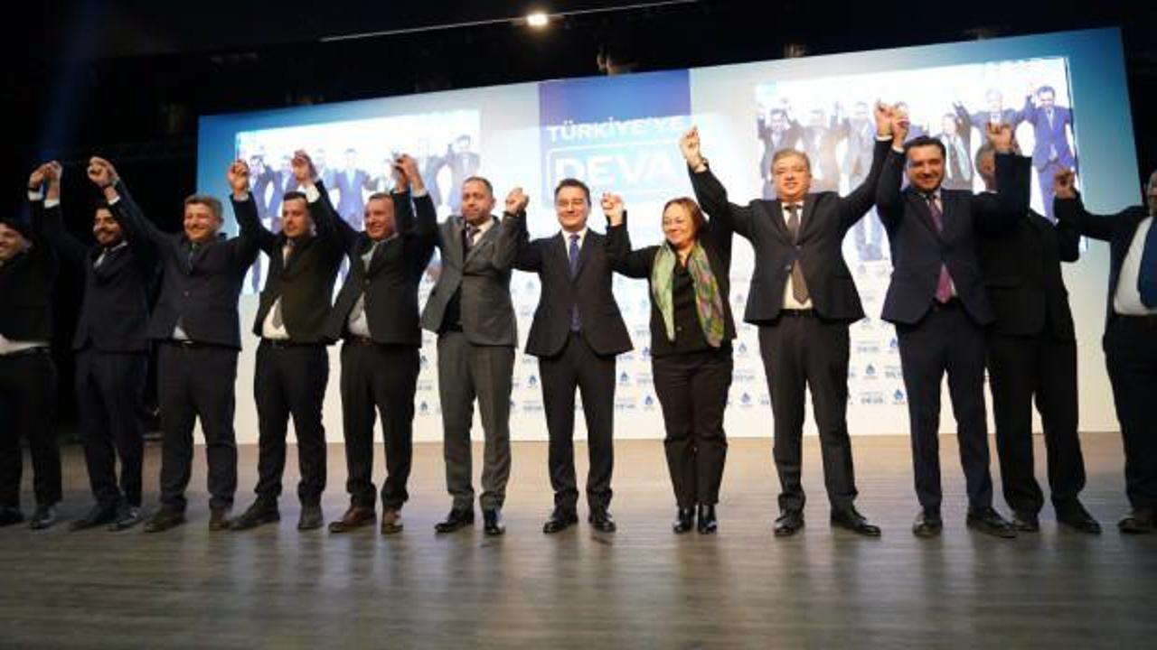 DEVA Partisi Adana’da 5 ilçe adayını açıkladı