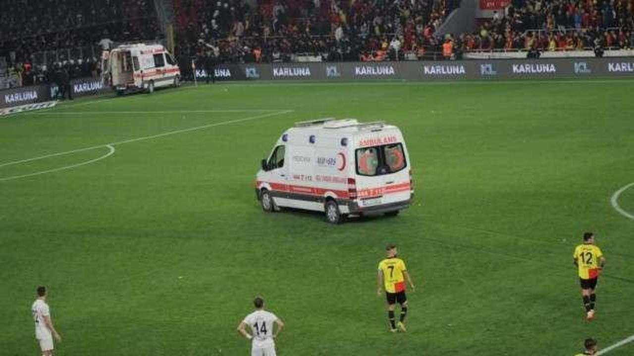 Olaylı maç sonrası flaş karar! Ambulans servisi süresiz kapatıldı