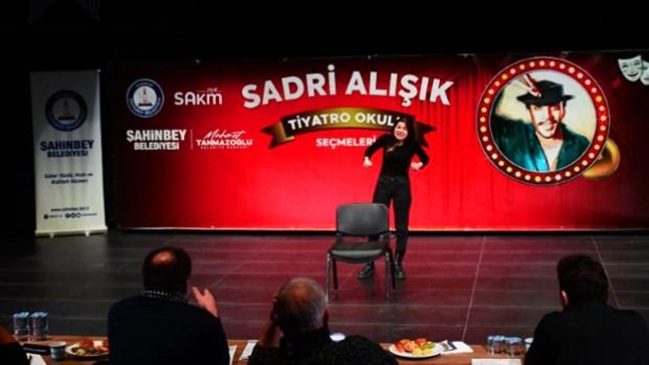 Şahinbey Belediyesi geleceğin tiyatrocularını se&ccedil;ti