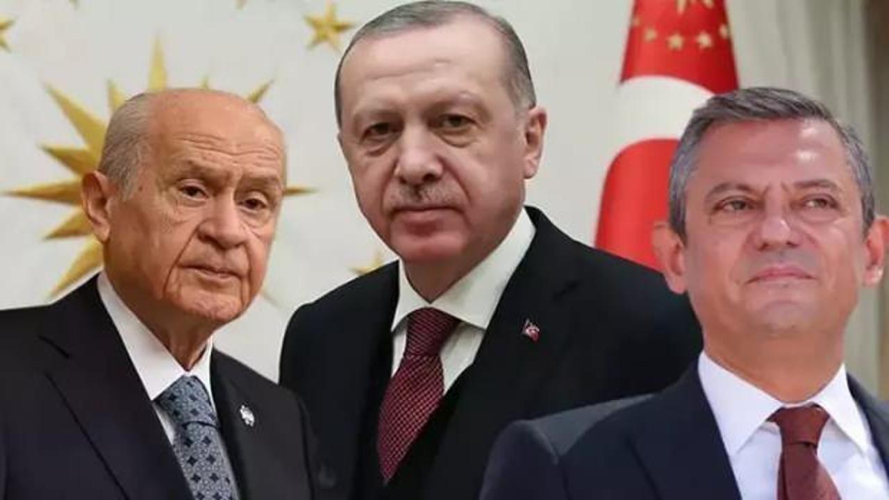 Cumhurbaşkanı Erdoğan'dan Bah&ccedil;eli ve &Ouml;zel'e yeni yıl telefonu
