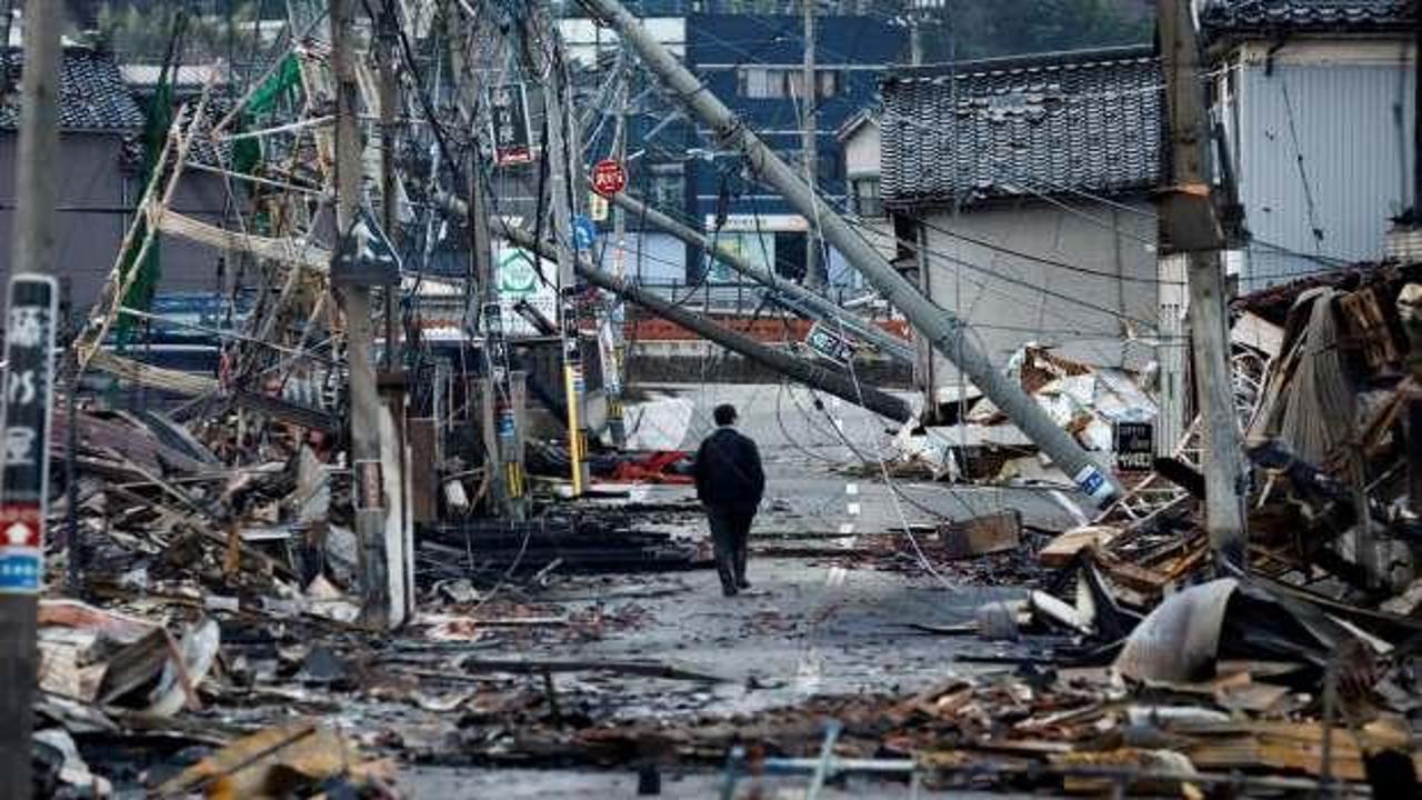Japonya'daki depremlerde can kaybı sayısı a&ccedil;ıklandı