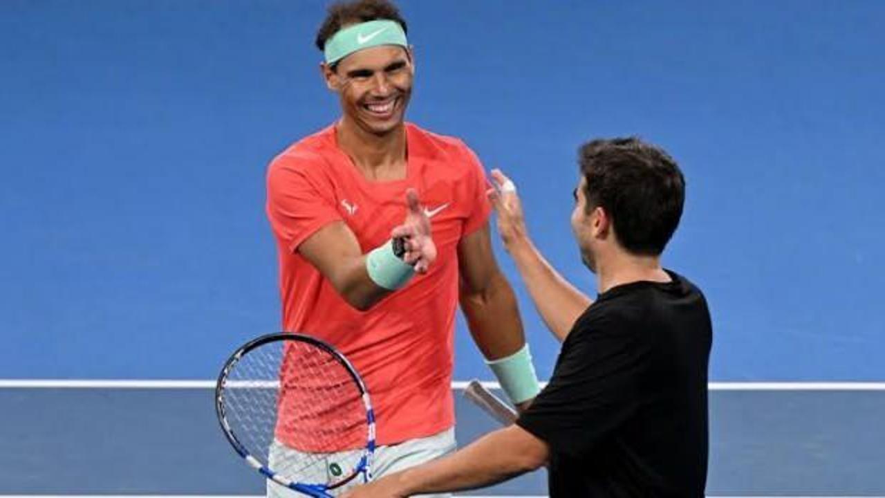 Rafael Nadal, Uluslararası Brisbane'e veda etti
