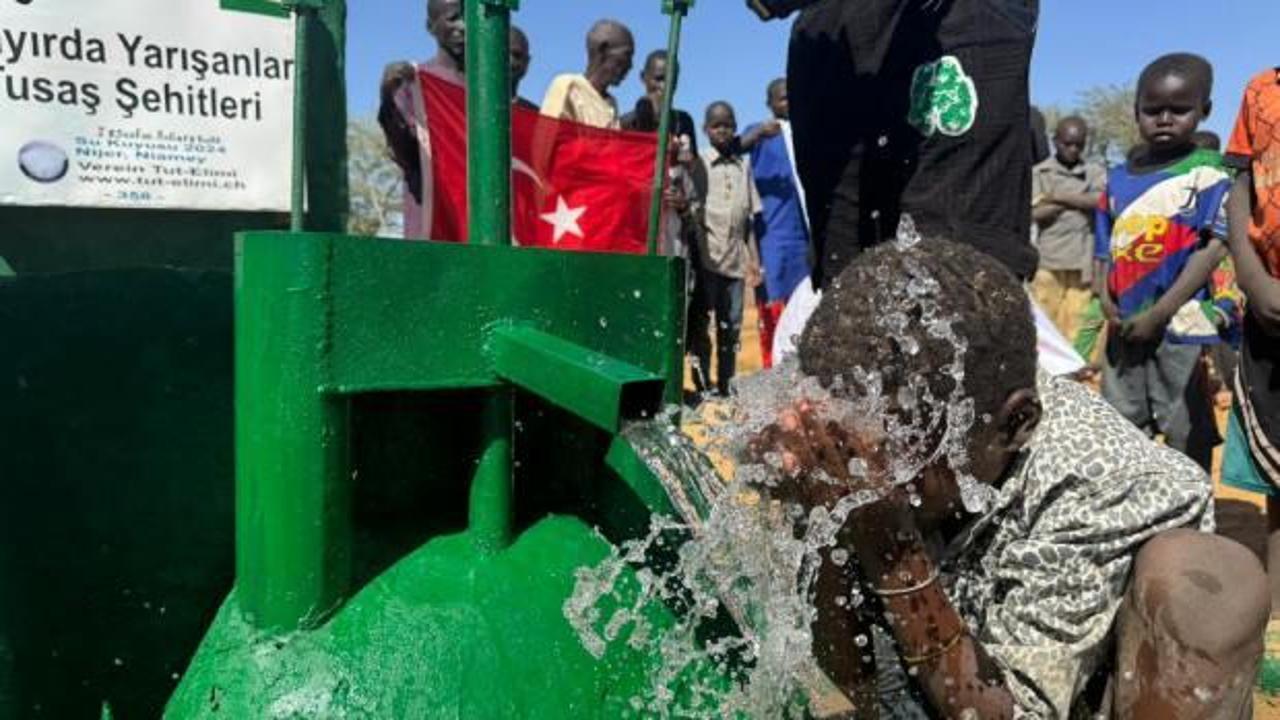 Tut Elimi Derneği Nijer'de iki su kuyusu a&ccedil;tı