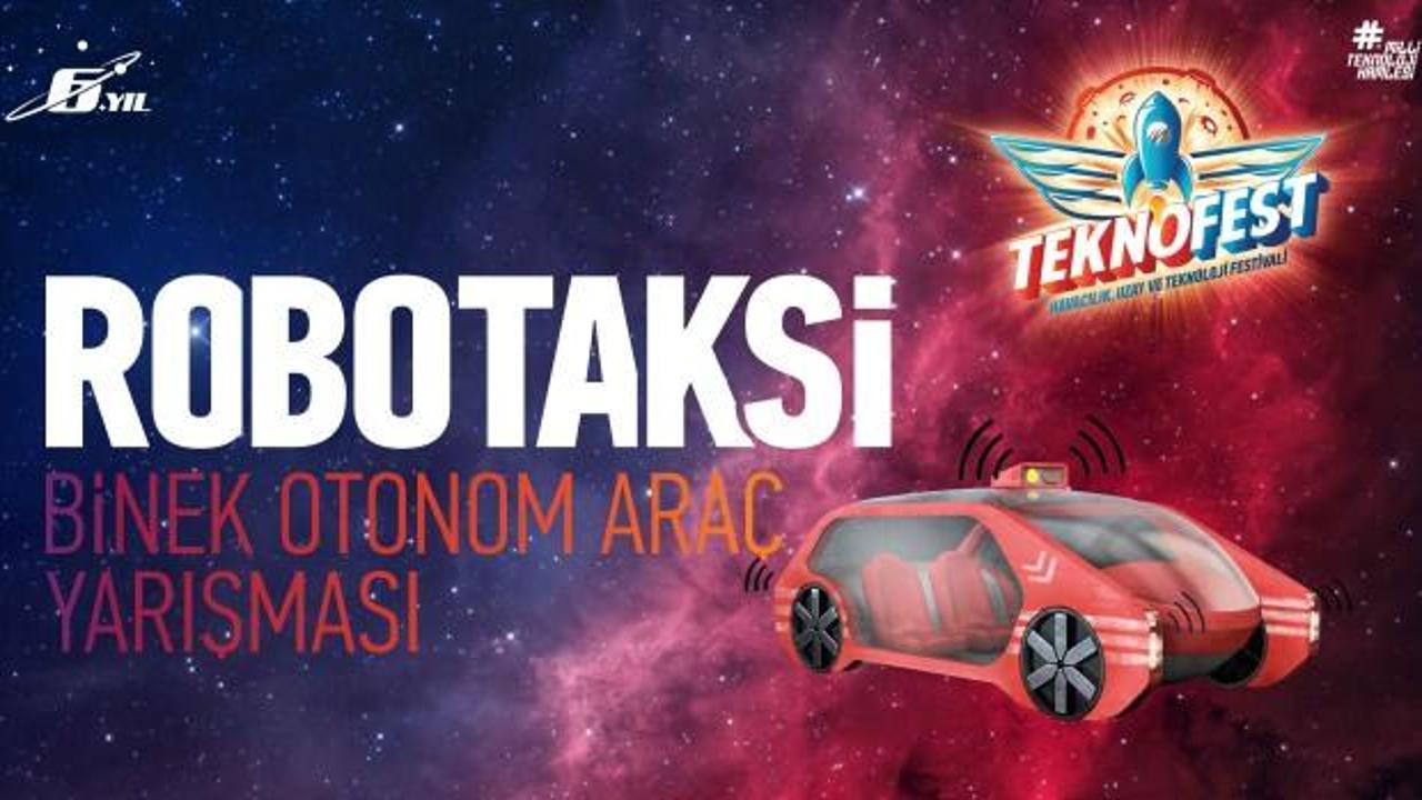 Başvurular açıldı: TEKNOFEST Robotaksi Binek Otonom Araç Yarışması başlıyor!