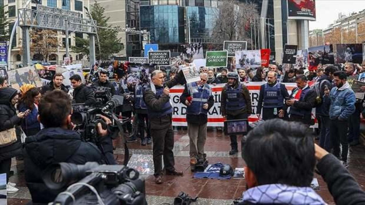 İsrail vahşeti tarihe ge&ccedil;ecek! Katledilen 114 gazeteci anılacak