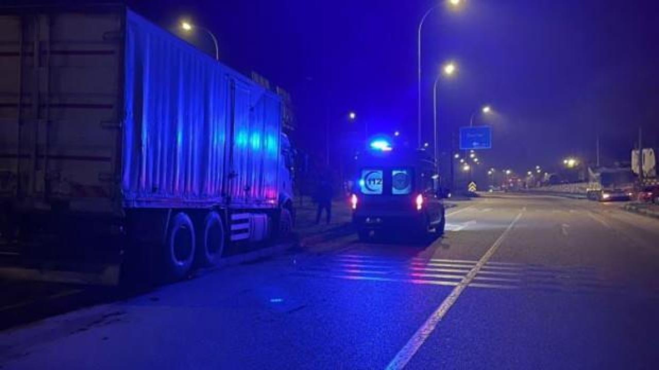 Kamyon şoförü seyir halindeyken hayatını kaybetti