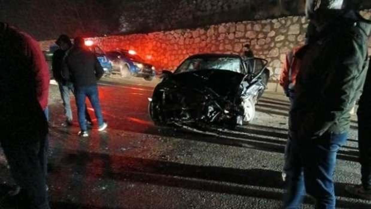 Sinop-Boyabat yolunda feci kaza: 1 ölü, 1 yaralı