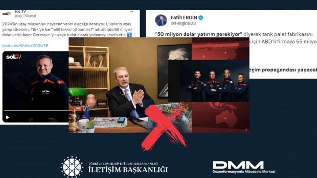 DMM'den 'Alper Gezeravcı astronot değil turist olarak uzaya gidiyor" iddialarına cevap