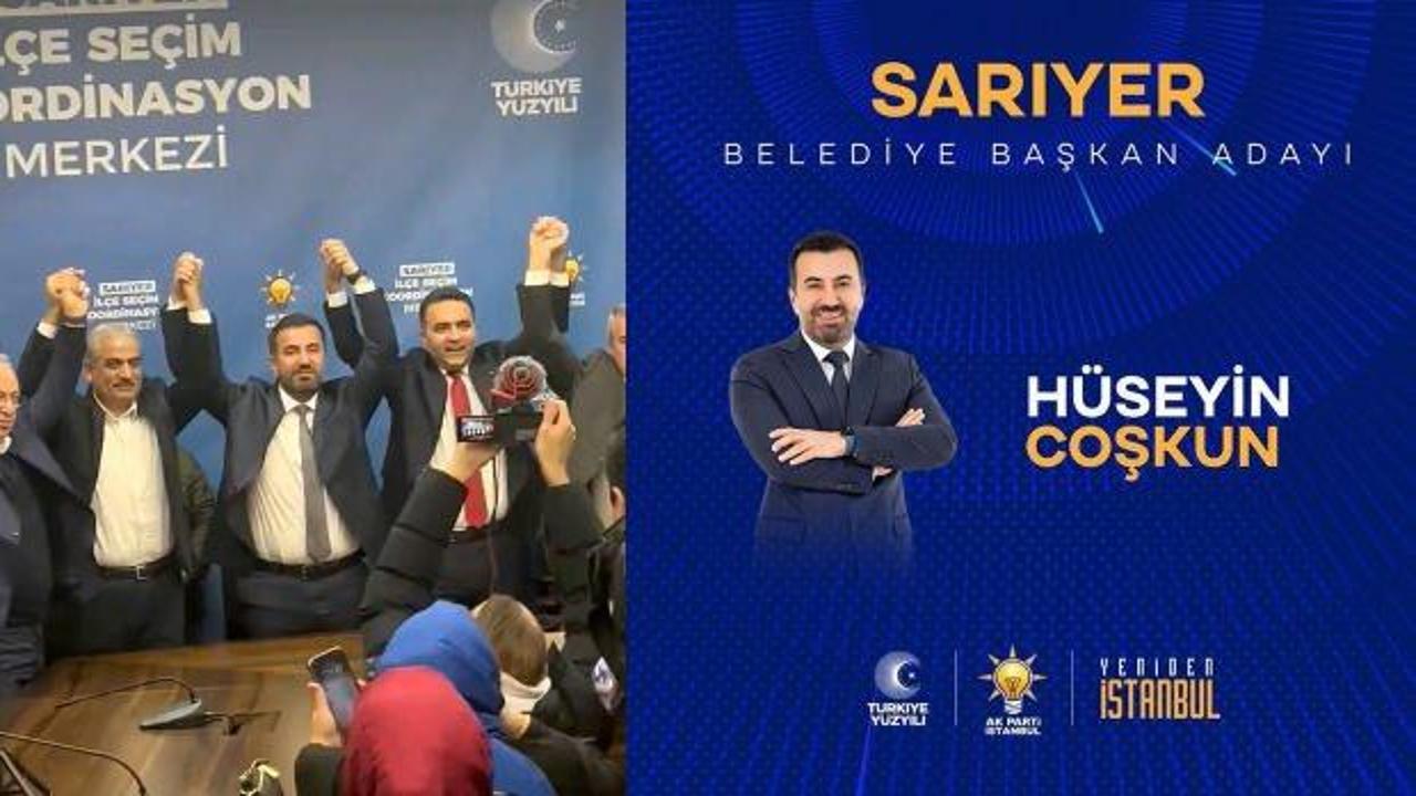 AK Parti Sarıyer Belediye Başkan Adayı Coşkun: Sarıyer Kazanacak