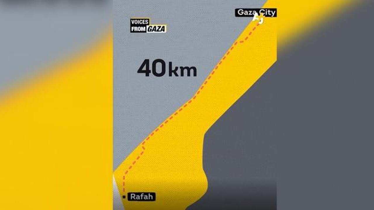 Bir babanın oğlunu İsrail'in attığı bombalardan koruma &ccedil;abası