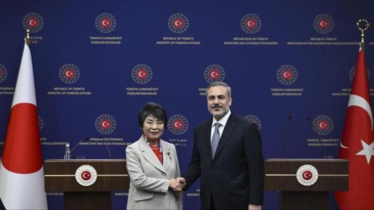 Dışişleri Bakanı Fidan, Japon mevkidaşı Kamikava ile ortak basın toplantısı d&uuml;zenledi