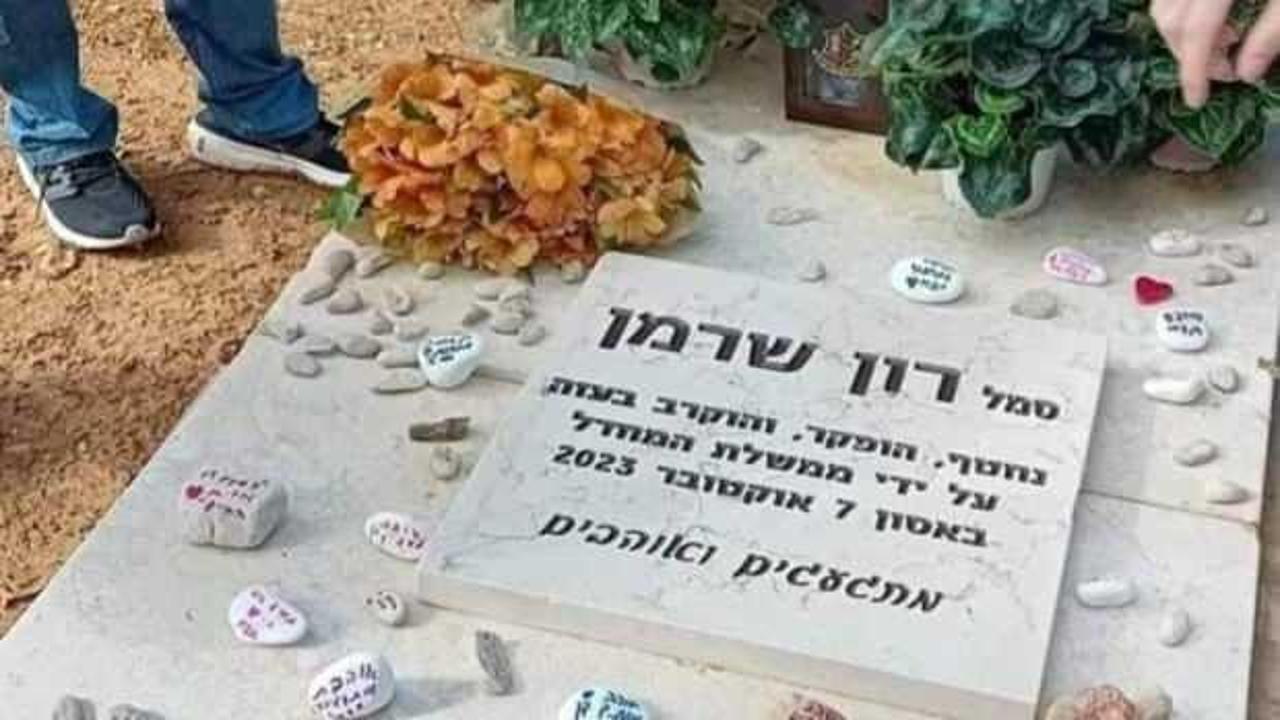 İsrail'den mezar taşı skandalı!