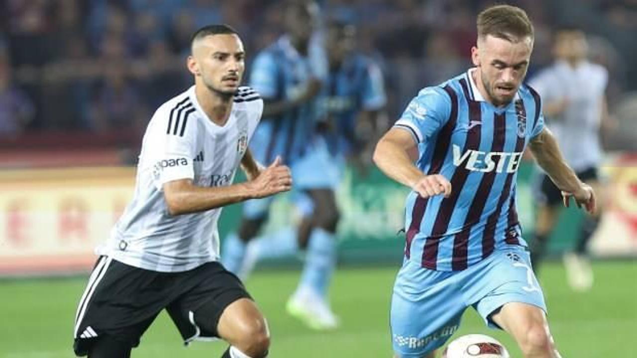 Beşiktaş yarın Trabzonspor'u konuk edecek! &Ouml;nemli eksikler var