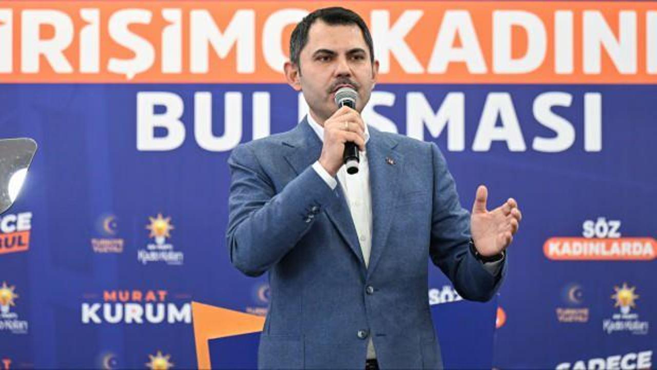 Murat Kurum'dan kadın girişimcilere 100 bin lira destek s&ouml;z&uuml;