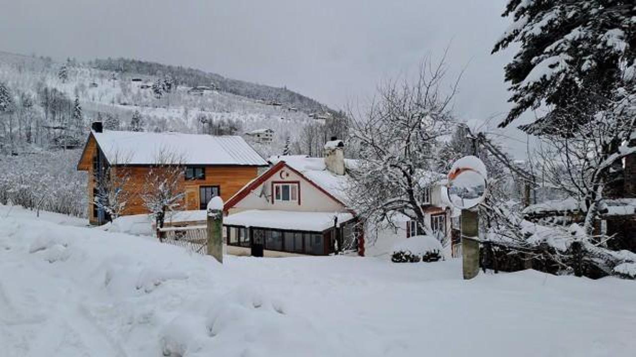 Sakarya'da yoğun kar: Kalınlık 1,5 metreyi buldu