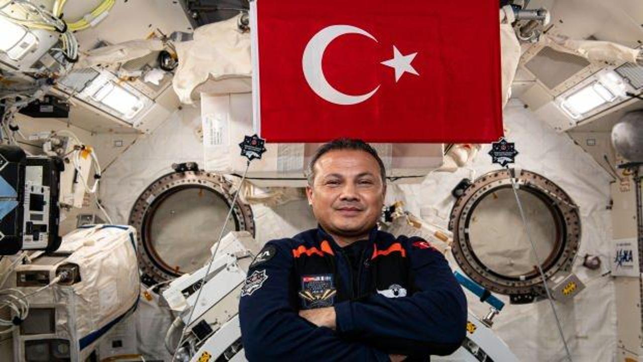 Türk astronot Alper Gezeravcı'dan önemli deney: Message